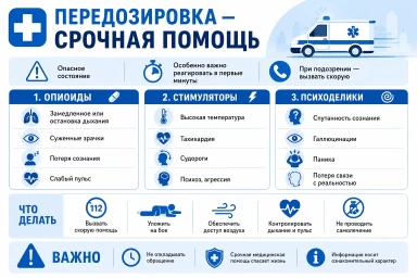 Помощь при передозировке в Серпухове