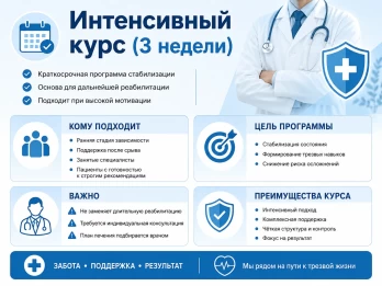 Реабилитация за 21 день в Серпухове
