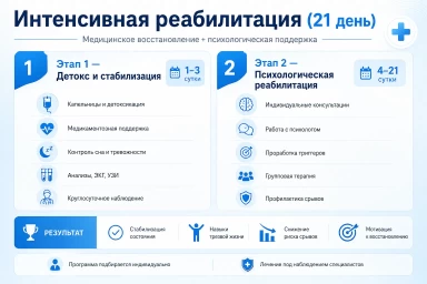 Реабилитация за 21 день в Серпухове